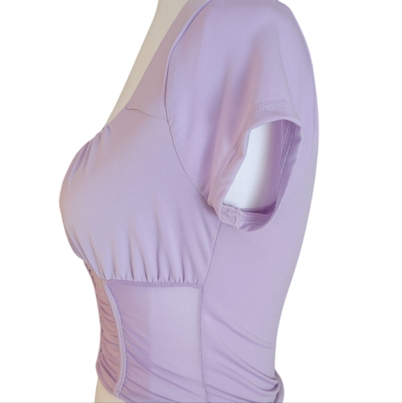 RUE 21 RUCHED CORSET STYLE TOP - Picture 4 of 6